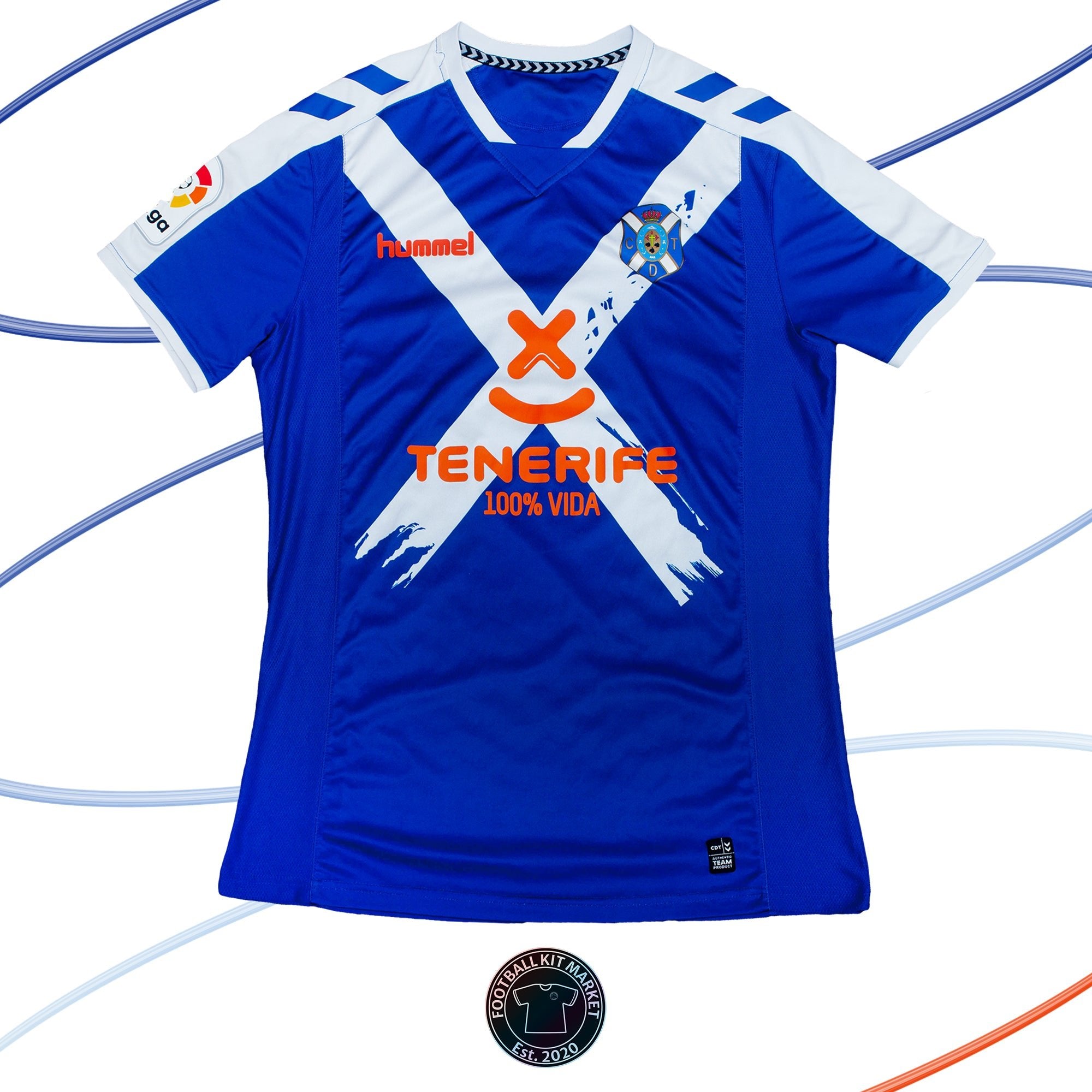Genuine CD TENERIFE Away Shirt (2017-2018) - HUMMEL (M) - Product Image from Football Kit Market