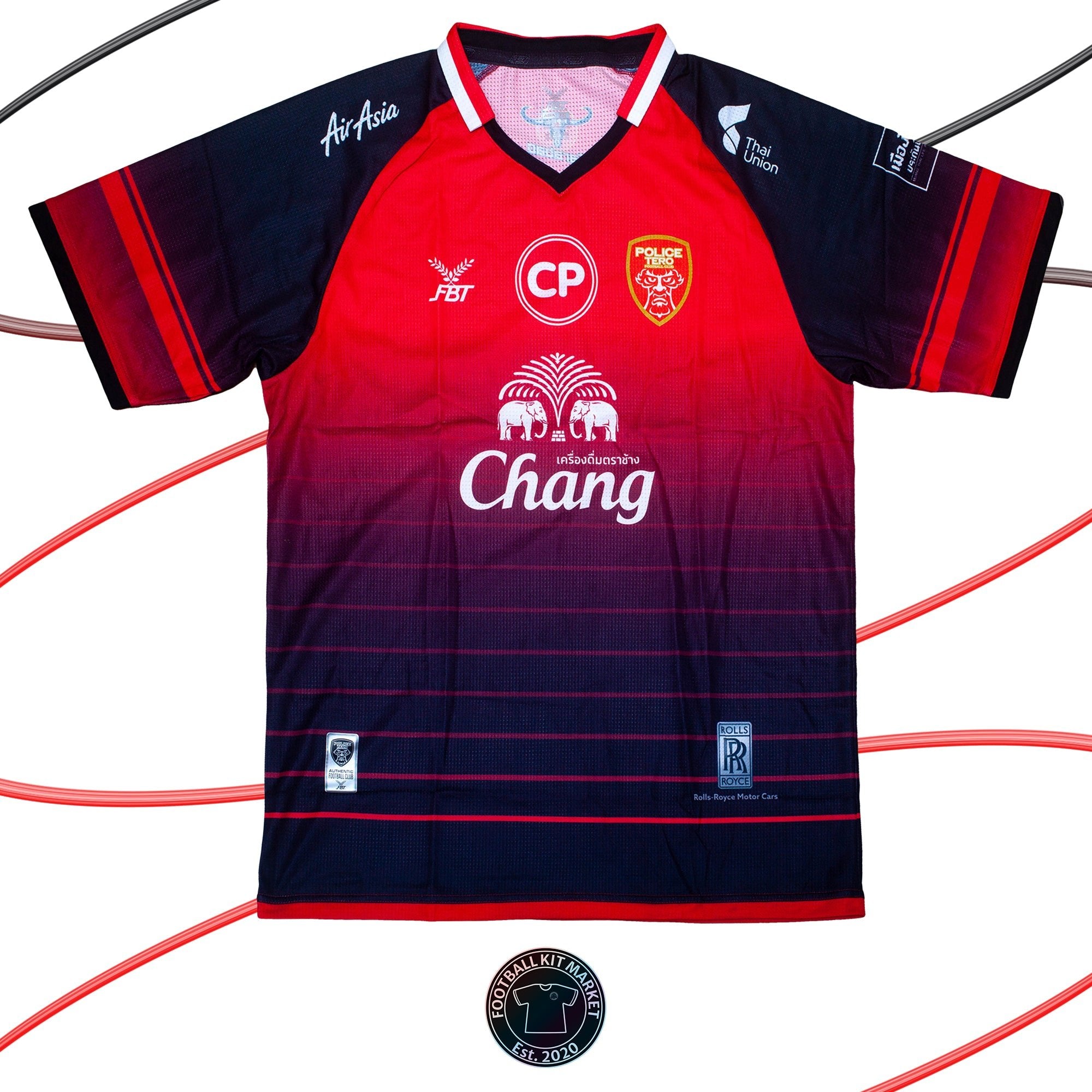 Genuine POLICE TERO Home Shirt (2018-2019) - FBT (XXL) - Product Image from Football Kit Market