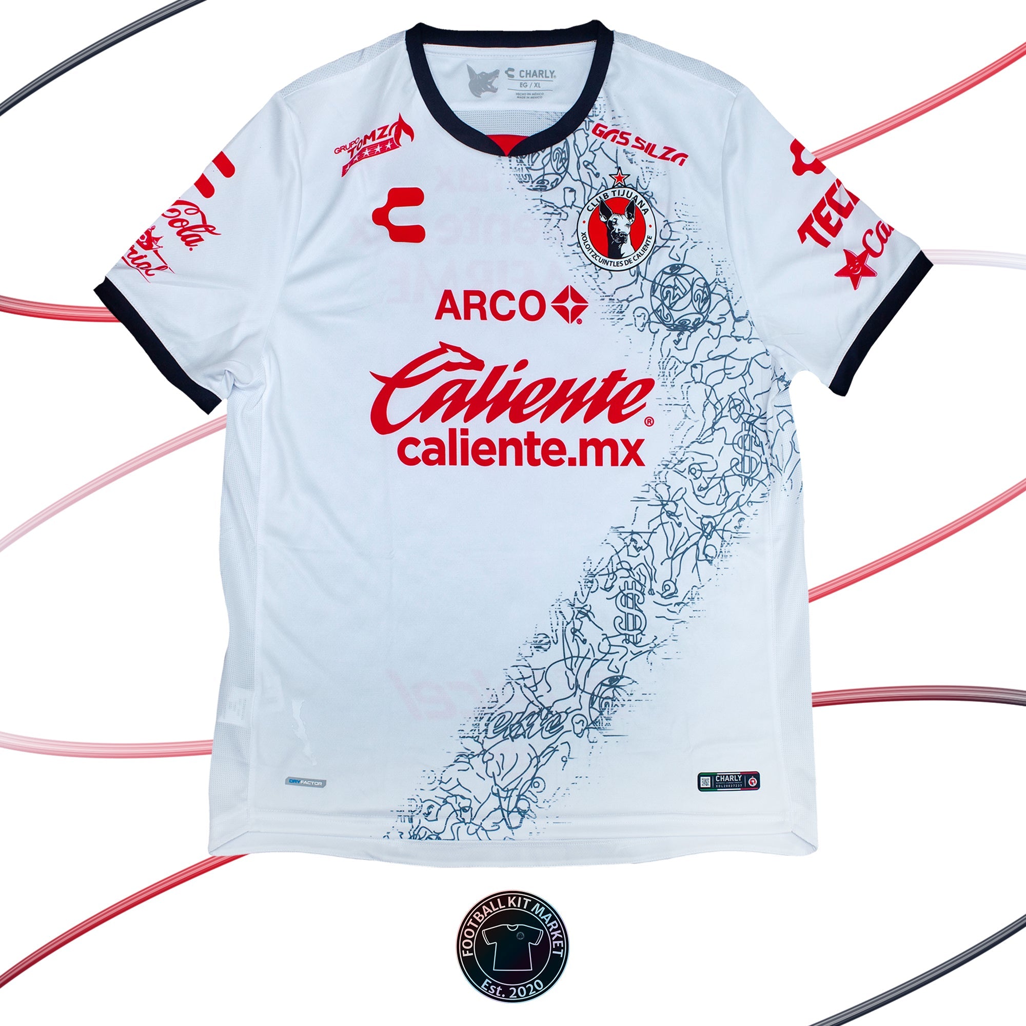 Genuine CLUB TIJUANA Away Shirt (2020-2021) - CHARLY (XL) - Product Image from Football Kit Market