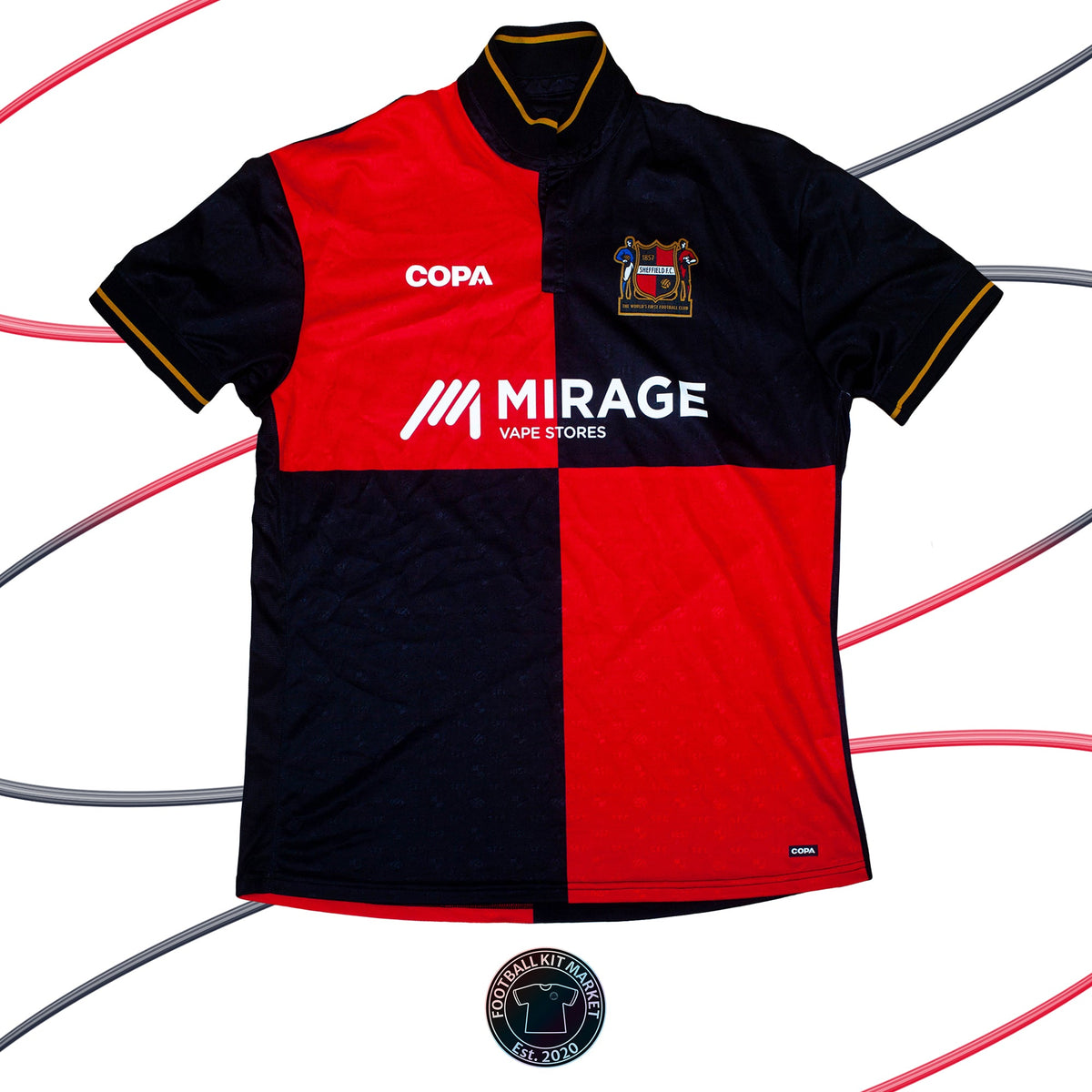Genuine SHEFFIELD FC Home Shirt (2021-2022) - COPA (XXL) - Product Image from Football Kit Market