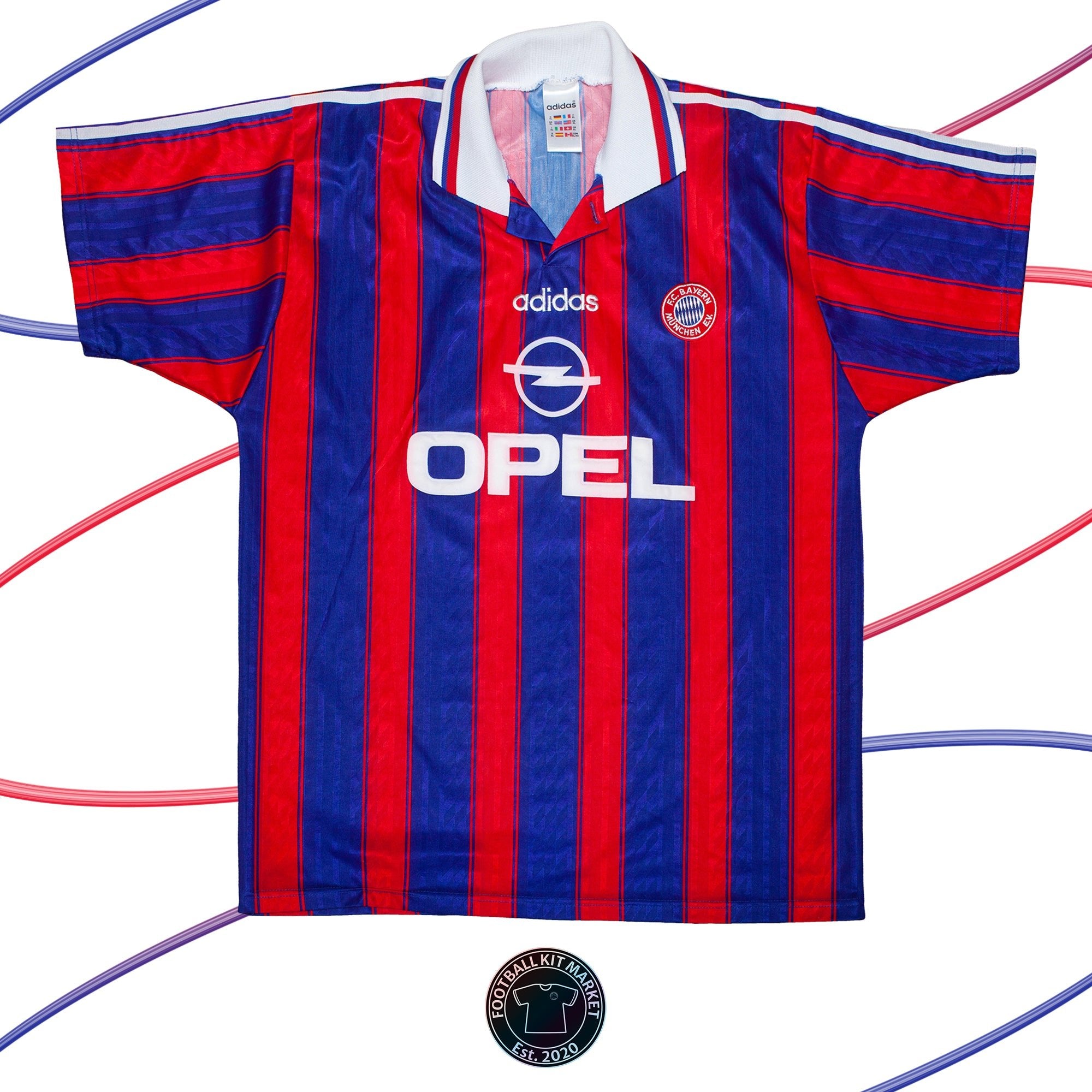 Genuine BAYERN MUNICH Home HERZOG (1995-1997) - ADIDAS (XL) - Product Image from Football Kit Market