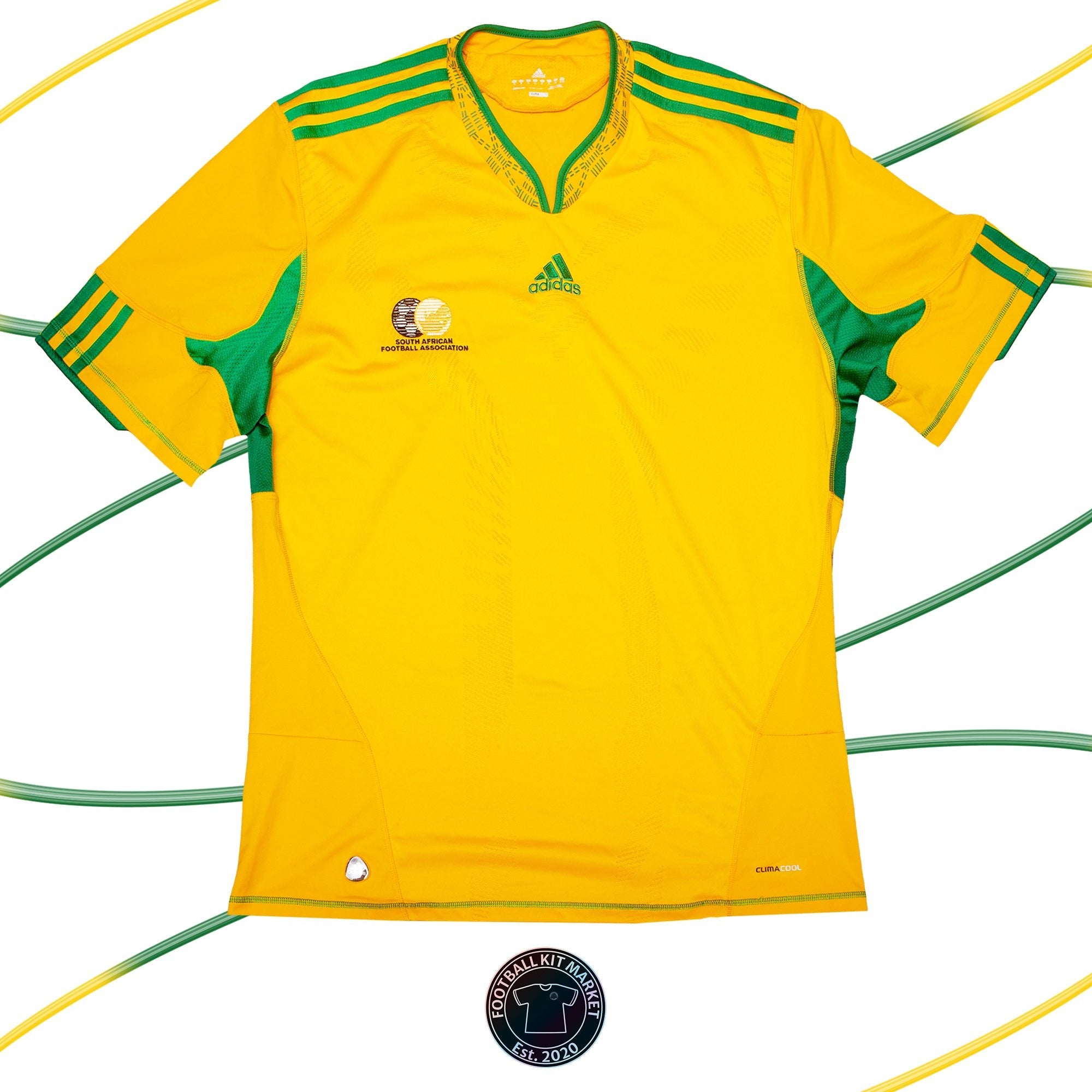 Genuine SOUTH AFRICA Home Shirt (2010-2011) - ADIDAS (XL) - Product Image from Football Kit Market