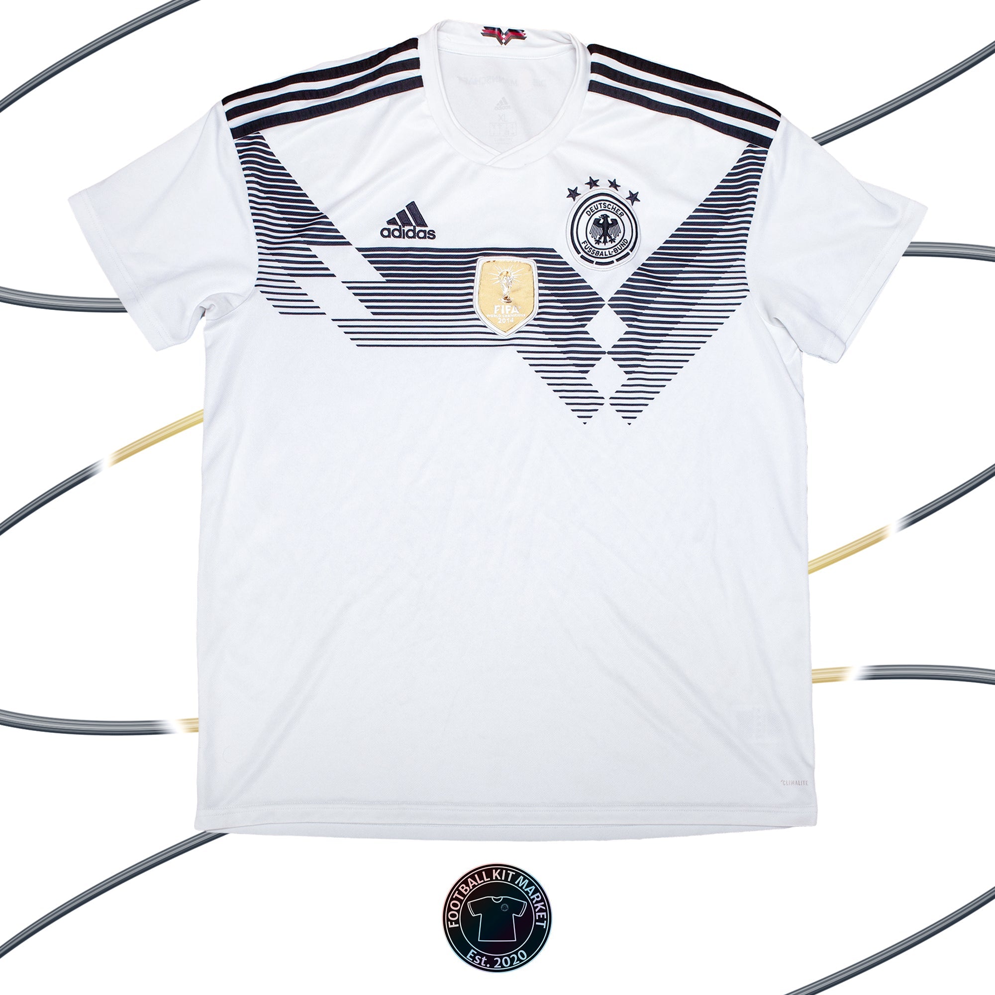 Genuine GERMANY Home (2018-2019) - ADIDAS (XL) - Product Image from Football Kit Market