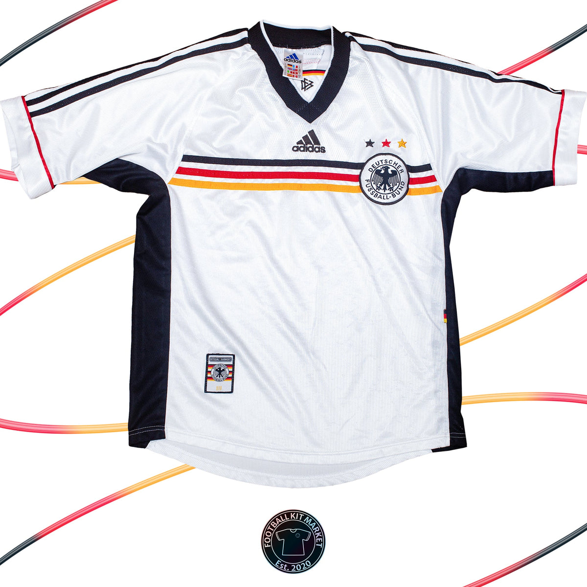 Genuine GERMANY Home (1998-2000) - ADIDAS (S) - Product Image from Football Kit Market