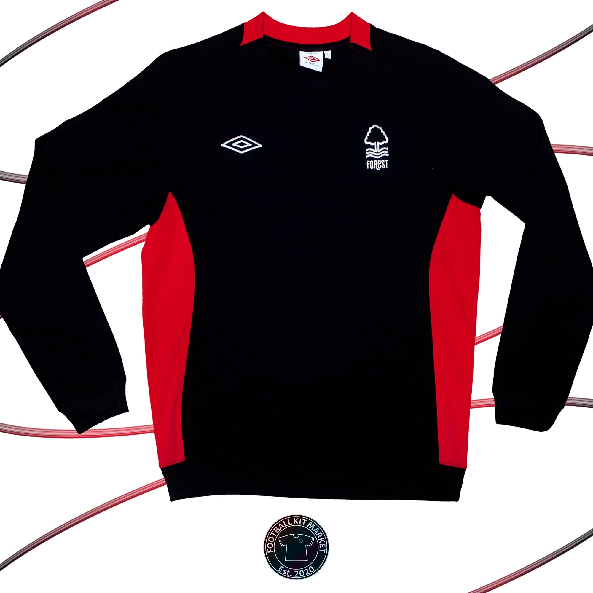 Genuine NOTTINGHAM FOREST Training Top (2010-2011) - UMBRO (L) - Product Image from Football Kit Market