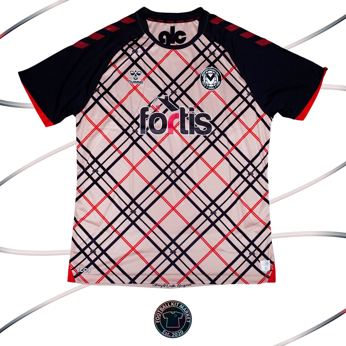 Genuine NEWPORT COUNTY FC 3rd Shirt (2021-2022) - HUMMEL (XXL) - Product Image from Football Kit Market