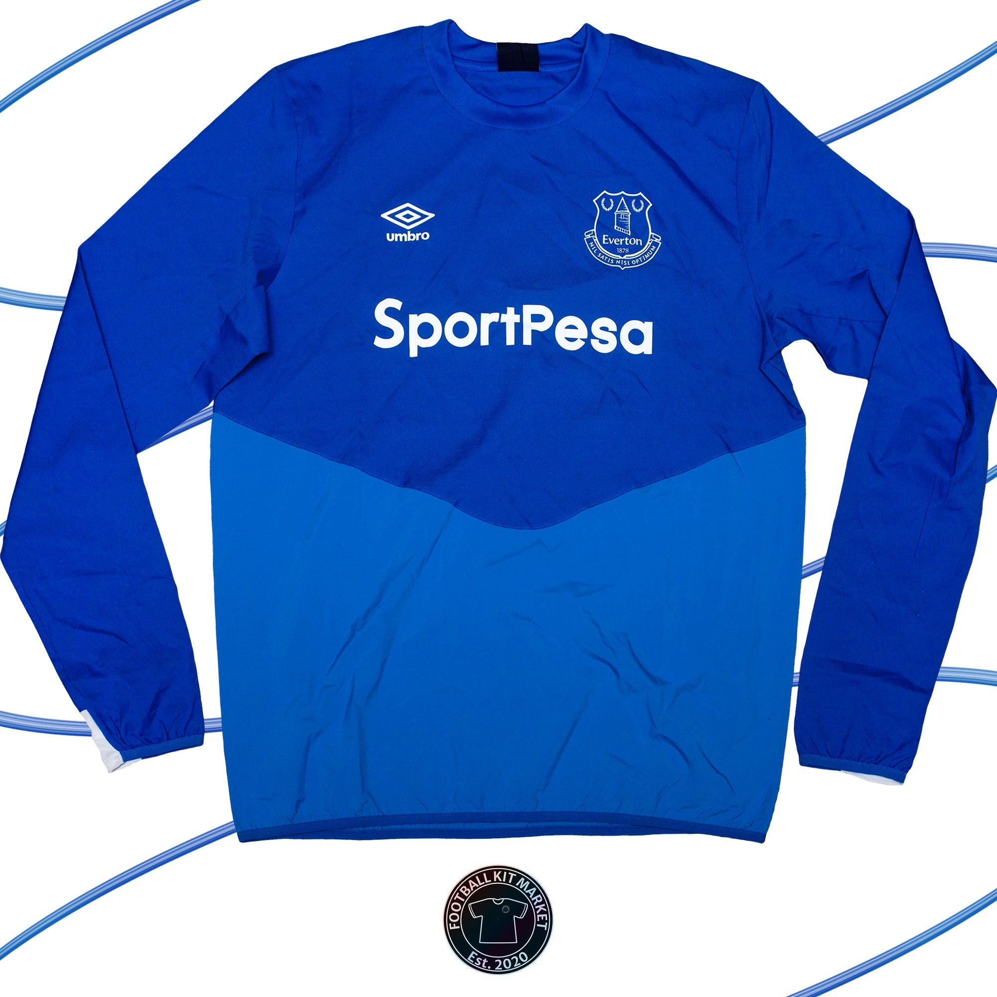 Genuine EVERTON Training Shirt (2018-2019) - UMBRO (L) - Product Image from Football Kit Market