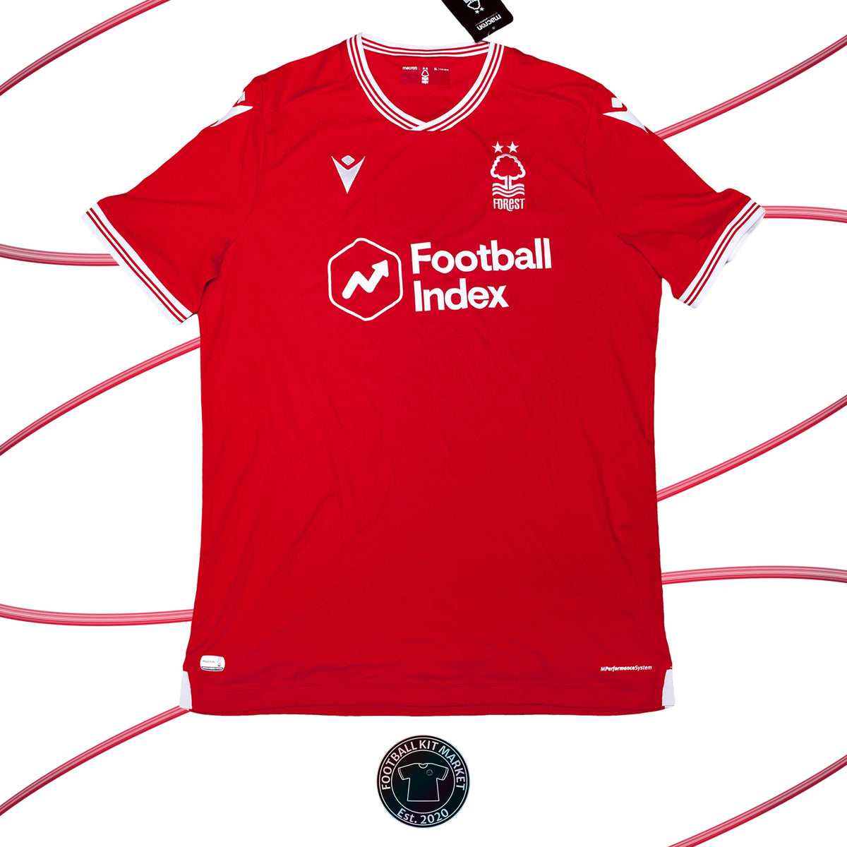 Genuine NOTTINGHAM FOREST Home Shirt (2020-2021) - MACRON (XL) - Product Image from Football Kit Market